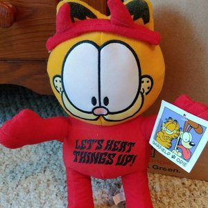Garfield "Let's Heat Things Up!" 12-in Plush Doll